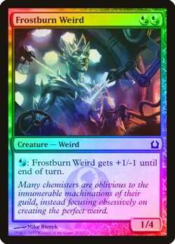 Frostburn Weird FOIL Return to Ravnica NM Blue Red Common MAGIC CARD ABUGames - Image 1