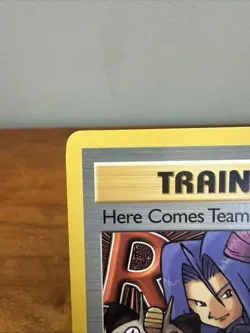 Here Comes Team Rocket 71/82 Non Holo Rare Card Pokemon Team Rocket Trainer MP - Image 2