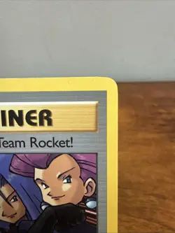 Here Comes Team Rocket 71/82 Non Holo Rare Card Pokemon Team Rocket Trainer MP - Image 3