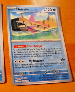 POKEMON FAILLE PARADOXE CARD REVERSE HOLO CARTE 054/182 PAR FR JCC MINT 2023 - Image 1