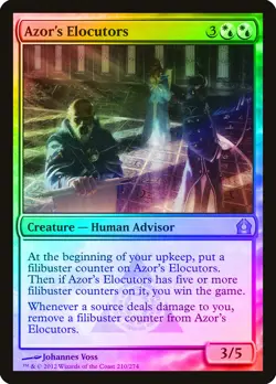 Azor's Elocutors FOIL Return to Ravnica NM White Blue Rare MAGIC CARD ABUGames - Image 1