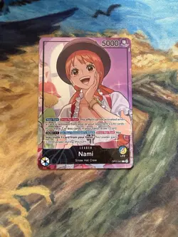 One Piece TCG Nami Leader Whole Cake Island OP11-041 Bandai Card Fest - Image 1