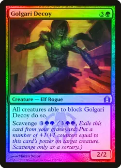 Golgari Decoy FOIL Return to Ravnica NM Green Uncommon MAGIC MTG CARD ABUGames - Image 1