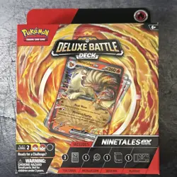 Pokemon Deluxe Battle Deck: Ninetales ex 60 Card Deck Sealed English 2024 - Image 1