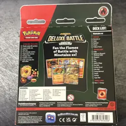 Pokemon Deluxe Battle Deck: Ninetales ex 60 Card Deck Sealed English 2024 - Image 2