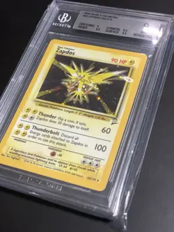 Zapdos #16/102 Base Set Holo Pokemon 1999 - BGS 9 MINT Card - Image 4