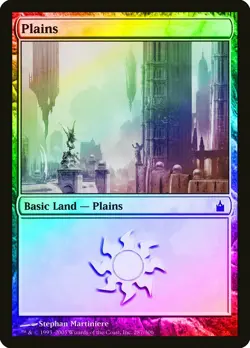 Plains (287) FOIL Ravnica: City of Guilds PLD Basic Land MAGIC CARD ABUGames - Image 1