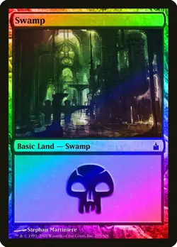 Swamp (295) FOIL Ravnica: City of Guilds NM Basic Land MAGIC MTG CARD ABUGames - Image 1