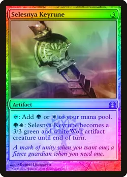 Selesnya Keyrune FOIL Return to Ravnica NM Artifact Uncommon MTG CARD ABUGames - Image 1