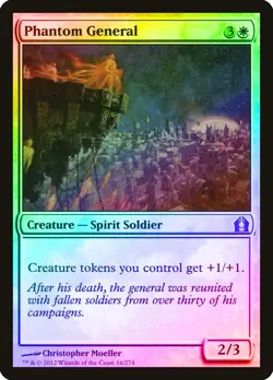 Phantom General FOIL Return to Ravnica NM White Uncommon MAGIC CARD ABUGames - Image 1