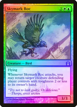 Skymark Roc FOIL Return to Ravnica NM White Blue Uncommon MAGIC CARD ABUGames - Image 1
