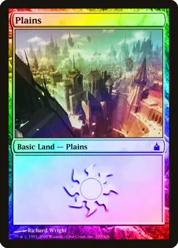 Plains (290) FOIL Ravnica: City of Guilds PLD Basic Land MAGIC CARD ABUGames - Image 1