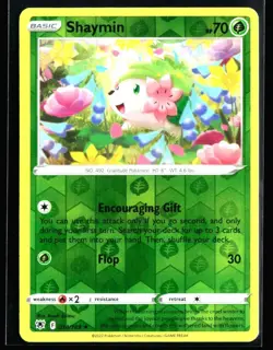 2022 Sword & Shield - Astral Radiance Shaymin #14 Reverse Holo Rare Pokemon Card - Image 1
