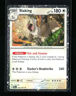 Slaking (Cosmos Holo) Rare Miscellaneous Cards & Products 162/193 NM - Image 1