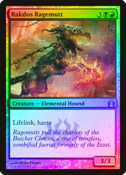 Rakdos Ragemutt FOIL Return to Ravnica NM Black Red Uncommon MTG CARD ABUGames - Image 1