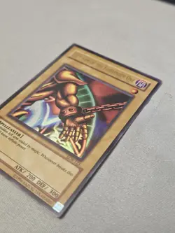 Vintage Yu-Gi-Oh TCG Left Arm Of The Forbidden One LOB-123 Super Rare Holo Card - Image 5