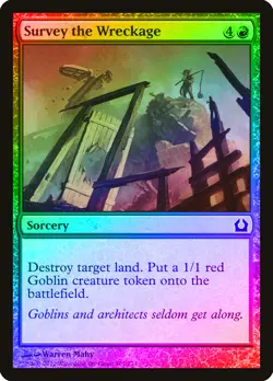 Survey the Wreckage FOIL Return to Ravnica NM Red Common MAGIC CARD ABUGames - Image 1