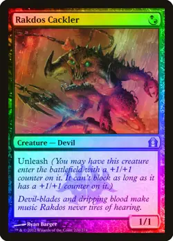 Rakdos Cackler FOIL Return to Ravnica NM Black Red Uncommon MTG CARD ABUGames - Image 1