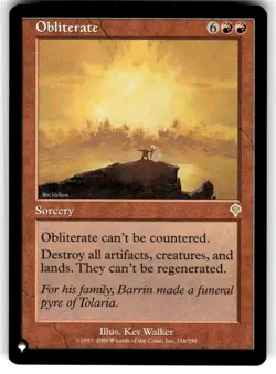Obliterate The List Reprints Regular MTG NM - Image 1