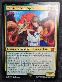 Yuna, Hope of Spira - UB: Final Fantasy (MTG) - Image 1