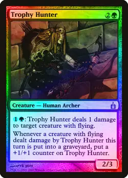 Trophy Hunter FOIL Ravnica: City of Guilds NM Green Uncommon MTG CARD ABUGames - Image 1