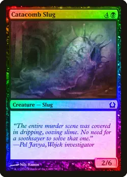 Catacomb Slug FOIL Return to Ravnica NM Black Common MAGIC MTG CARD ABUGames - Image 1