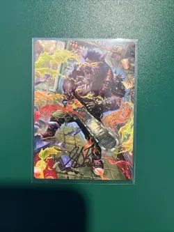 MTG Bebop, Porcine Punk #52/54 (Gold-Stamped Signature) TMNT Art Series NM - Image 1