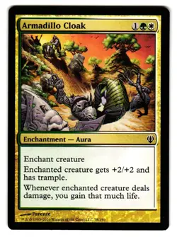 Armadillo Cloak 78 Common Archenemy Magic: The Gathering Near Mint - Image 1