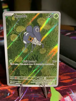 Pokemon Nymble Full Art Illustration Rare Holo 096/094 PFL TCG Card English - Image 1