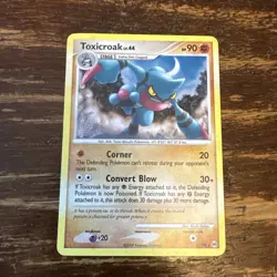 Pokemon tcg Arceus #11/99 Toxicroak Holo Rare - Image 1