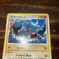 Pokemon tcg Arceus #11/99 Toxicroak Holo Rare - Image 2