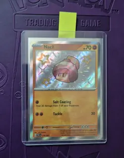 Nacli 176/091 - Pokemon Scarlet Violet Paldean Fates - Shiny Rare - NM - Image 4