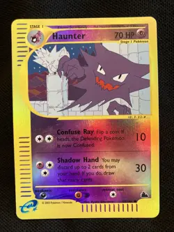 Pokemon Skyridge 63/144 Haunter Reverse Foil 2003 - Image 1
