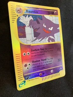 Pokemon Skyridge 63/144 Haunter Reverse Foil 2003 - Image 3