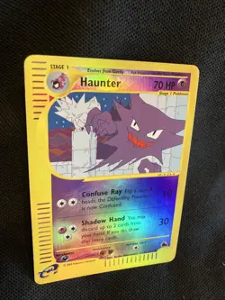 Pokemon Skyridge 63/144 Haunter Reverse Foil 2003 - Image 4