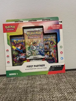 Pokemon First Partner Illustration Collection Series 1 Box English - Image 1