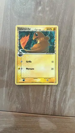 SALAMECHE Espece Delta 49/100 Gardiens de Cristal Bloc EX VF FR Carte Pokemon - Image 1
