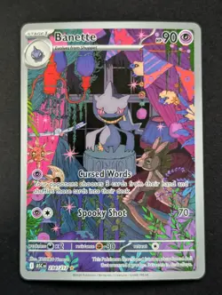 Banette 234/217 Illustration Rare Pokemon Mega Evolution - Ascended Heroes NM - Image 1