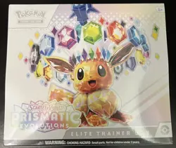 Pokemon Scarlet & Violet | Prismatic Evolutions Elite Trainer Box | ETB | Sealed - Image 1