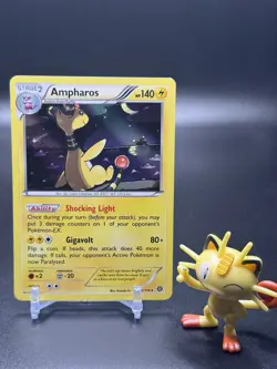 Ampharos 40/114 Pokemon XY - Steam Siege Holo Rare - LP - Image 1