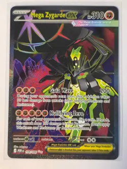 Mega Zygarde ex 104/088 Ultra Rare Perfect Order Pokemon NM Pack Fresh - Image 1