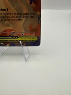 Mega Charizard Y EX 22/217 Ascended Heroes Double Rare Holo Pokemon TCG 2026 NM - Image 4
