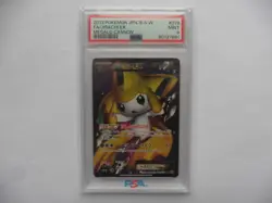 Jirachi EX 079/076 Bw9 Megalo Cannon Holo Japanese PSA 9 SR Full Art Pokemon - Image 1