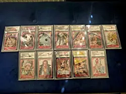 One Piece Premium Card Collection Film Red Edition Set Of Ace 10 Grade English. - Image 1