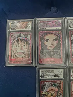 One Piece Premium Card Collection Film Red Edition Set Of Ace 10 Grade English. - Image 2