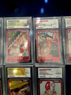 One Piece Premium Card Collection Film Red Edition Set Of Ace 10 Grade English. - Image 4