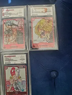 One Piece Premium Card Collection Film Red Edition Set Of Ace 10 Grade English. - Image 5