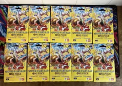 One Piece OP15-EB04 Adventure On Kami’s Island 10x Blister Packs Sealed! - Image 1