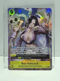 Boa Hancock OP14-112 SR Alt Art The Azure Sea’s Seven English One Piece TCG - Image 1