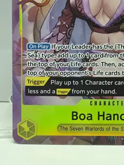Boa Hancock OP14-112 SR Alt Art The Azure Sea’s Seven English One Piece TCG - Image 4
